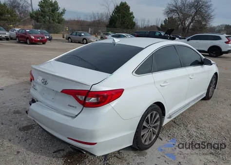 2017 Hyundai Sonata Sport from USA, damaged, VIN 5NPE34AF5HH505103